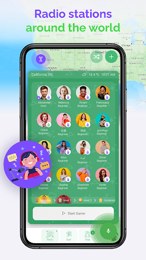 Android application Lingual Club: Find friends screenshort