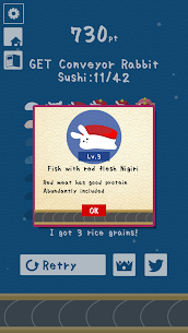 Conveyor Rabbit Sushi MOD APK (No Ads) Download 3