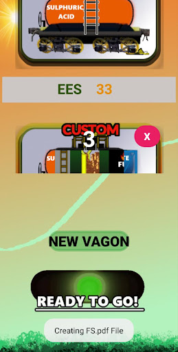 Android application Rail Report Ferreo Staff screenshort