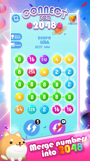 Android application Connect for 2048 screenshort