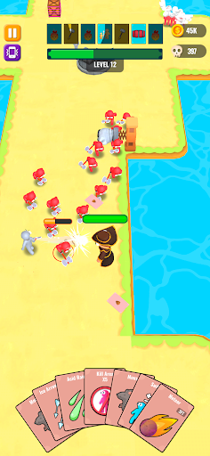 Android application Card Defence screenshort