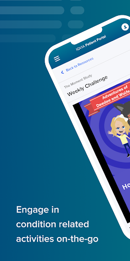 IQVIA Patient Portal screenshot 2