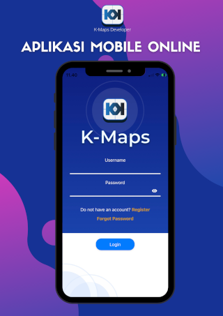 Android application K-MAPS ( HRIS Mobile system ) screenshort