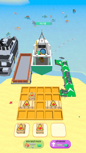 Fishing Idle Clicker 3D Screen 3