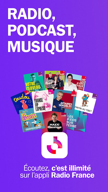 Radio France : radios, podcast - New - (Android)