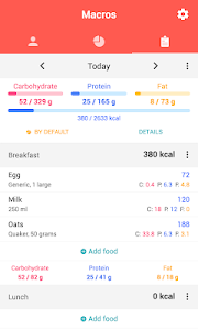 Macros - Calorie Counter Unknown