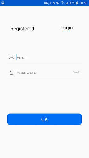Android application Dis Tracker screenshort