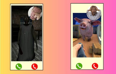 Scary Evil Pig Grany Fake Call