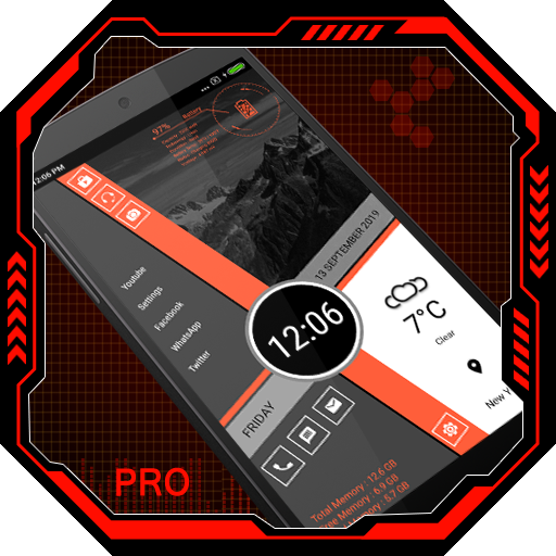 Unique Launcher pro - AppLock logo