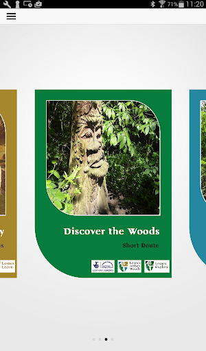 Android application Lesnes Abbey Woods screenshort