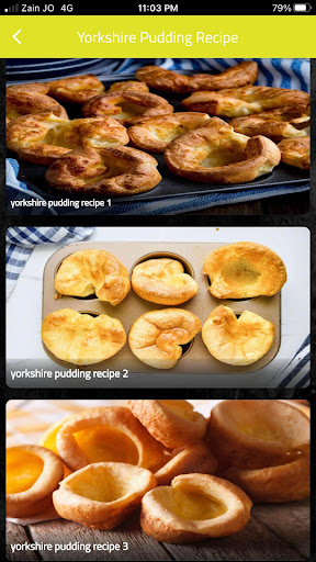 Android application The Perfect Yorkshire Pudding screenshort