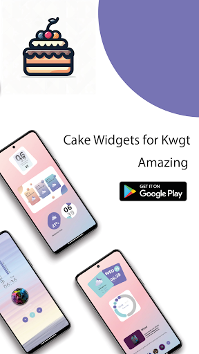 Cake Widgets for Kwgt Screen 2