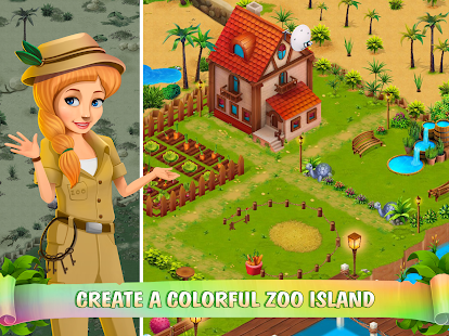 Zoo Island: Exotic Garden Screenshot