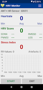 HRV Monitor - HR Variability Unknown
