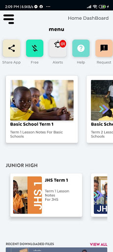 Android application Lesson Plans and Schemes App screenshort