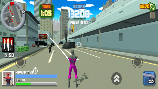 Super Spider Rope City Hero Screen 3