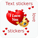 Cover Image of Descargar Text Stickers for WhatsApp:was  APK