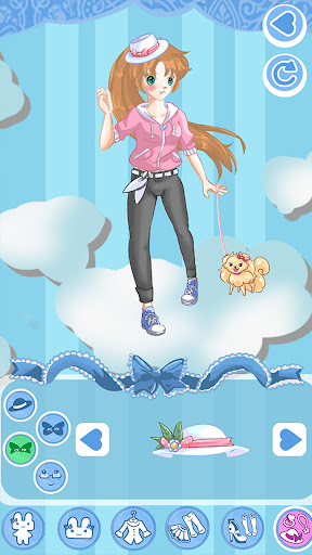 Dress up the fashion star Screen 2
