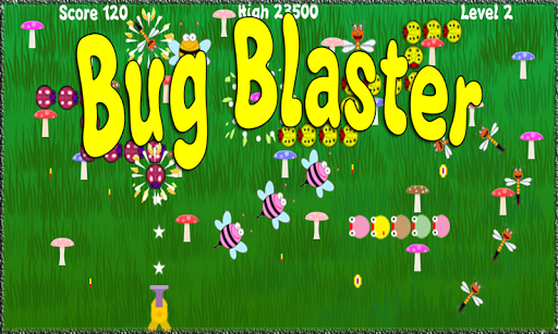 Android application Bug Blaster screenshort