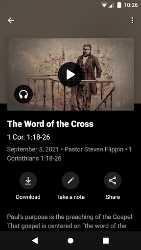 Saskatoon Fellowship Baptist Screen 2