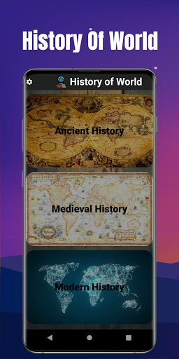 Android application History Of World - Timeline screenshort