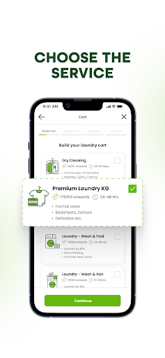 UClean: Laundry & Dry Cleaning Screenshot 3 - AppWisp.com