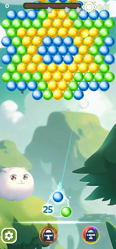 Bubble Pop Fun Kitty Bear