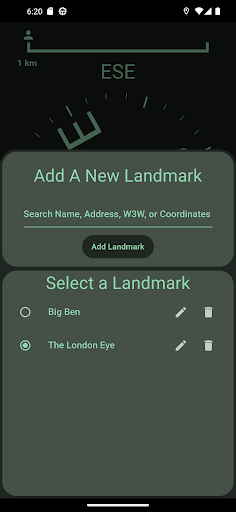 Finders Compass Screen 2
