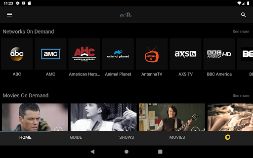 Screenshot of nexTV by HCC