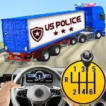 Cover Image of Unduh Truk Pengangkut Mobil Polisi AS  APK