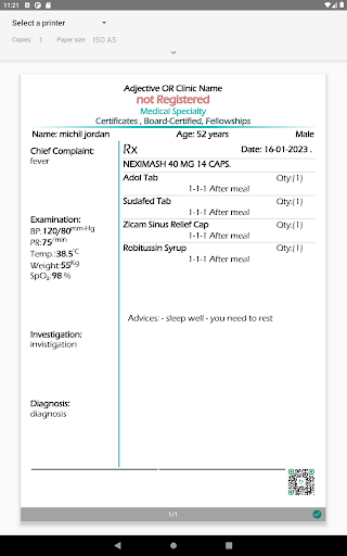 Rx Easy Prescription Maker screenshot 12