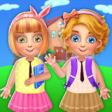 School Girls Day Care - ClassRoom  Fun Activities icon