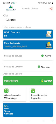 InterOuro Telecom Screen 2