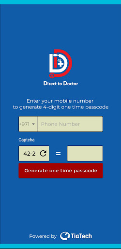 Android application Direct to Doctor screenshort