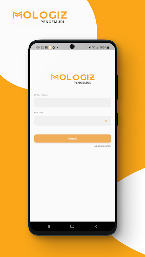 Android application MOLOGIZ Pengemudi screenshort