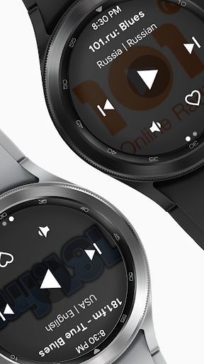 Android application Wear Radio - Blues screenshort