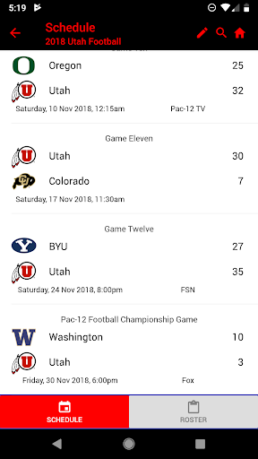 Ute Hub Screen 2