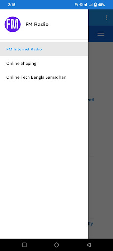 ONLINE FM RADIO Screen 3