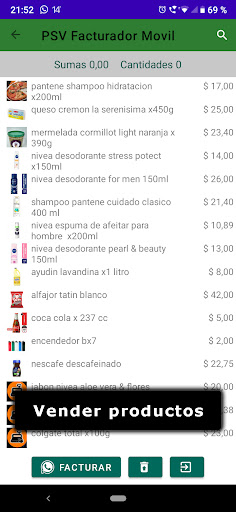 Facturador movil v2 Screen 2
