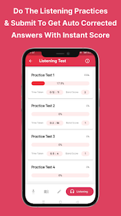 IELTS Preparation and Practice Screenshot