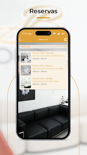 Bouret clinic Screen 2