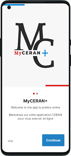 Android application MyCERAN + screenshort