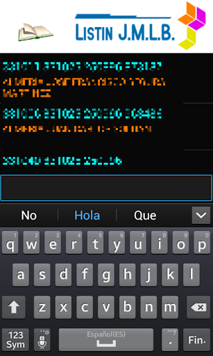 Listín JMLB Screen 2