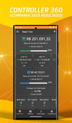 Android application Controller360 screenshort