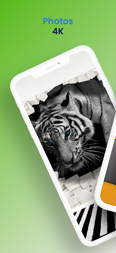 Android application 3D Wallpaper For Mobile 4K screenshort
