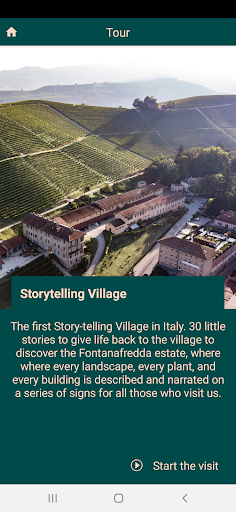 Android application Villaggio narrante screenshort