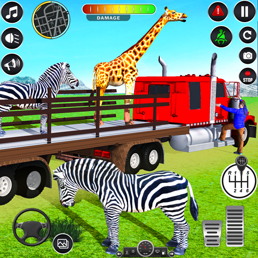 Animal Transports Truck Games logo