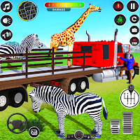 Safari Animals Transport Truck - Wild Simulator