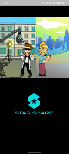 Android application Star Share screenshort
