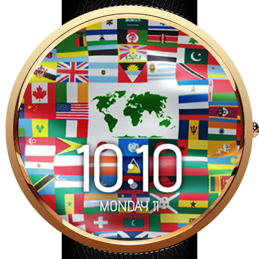 Flags of the World Watch Face  Icon